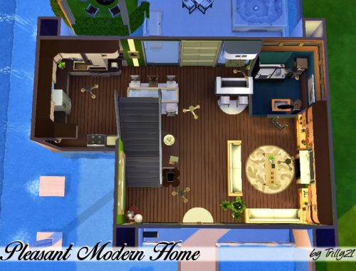 Pleasant Modern Home
