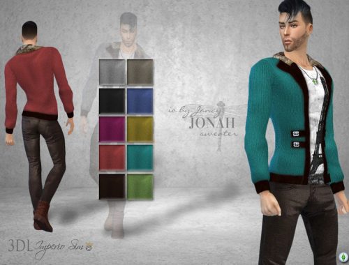 3DL Imperio Sim- iO by Jancy - Jonah Sweater