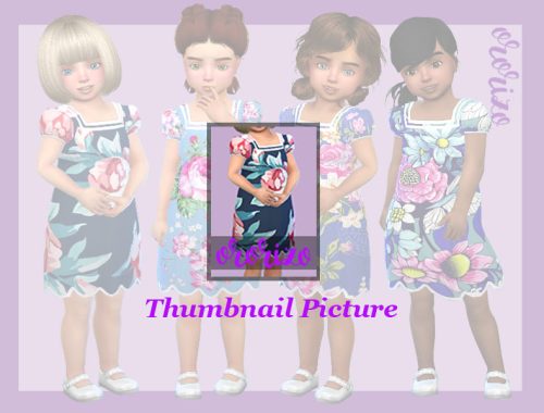 Flower Dress Toddler
