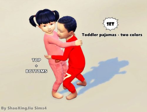 Toddler Pajamas 7 - Two Colors