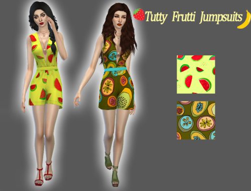 Tutty Frutti Jumpsuit - Get to Work needed