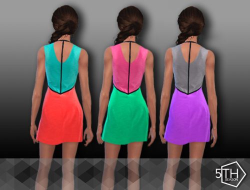 Colorful Summer Dress