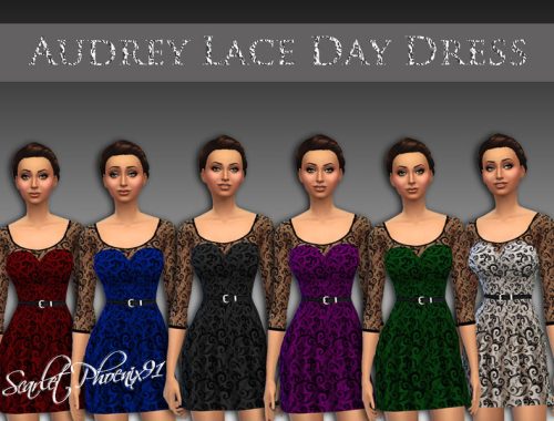 Audrey Lace Day Dress