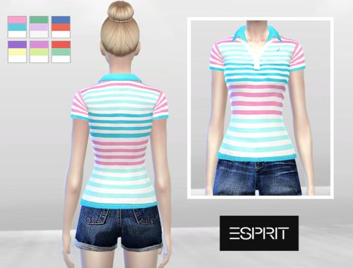 Double Pastel Polo