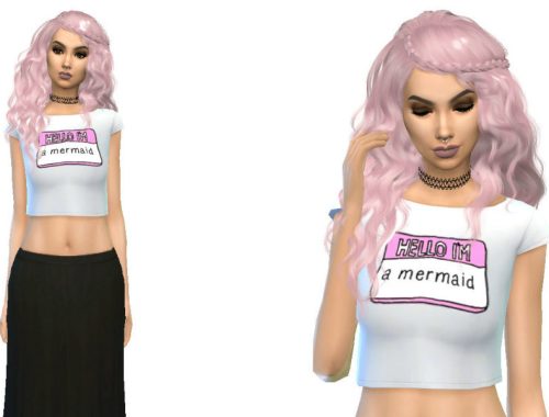 DreadMermaid | Mermaid Tumblr Crop Tops