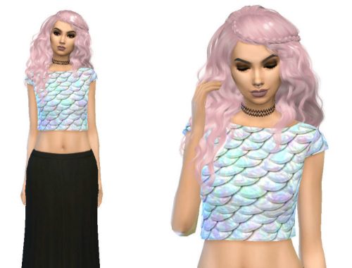 DreadMermaid | Mermaid Tumblr Crop Tops