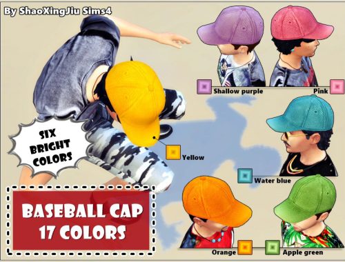 Baseball Cap -17 Colors