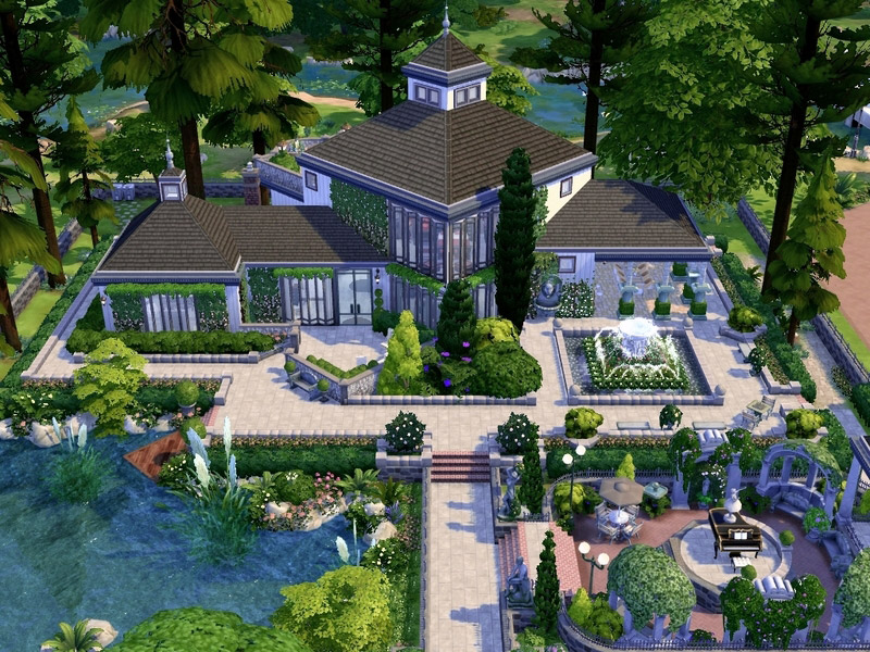 Greenery Mansion - The Sims 4 Catalog