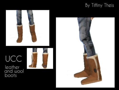 3 Piece Set YAF stripes, boots and denim