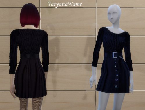 TatyanaName - Black Dress