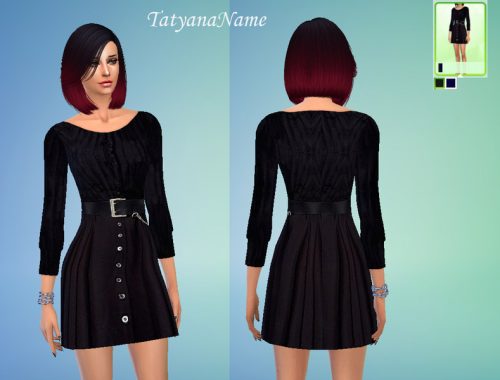 TatyanaName - Black Dress
