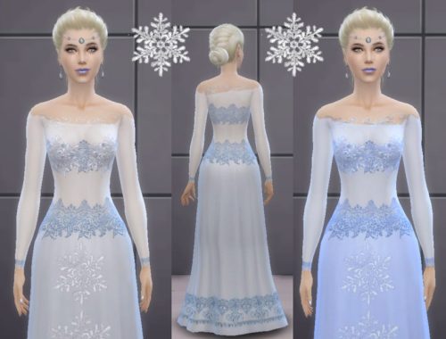 TatyanaName - Dress of the Snow Queen