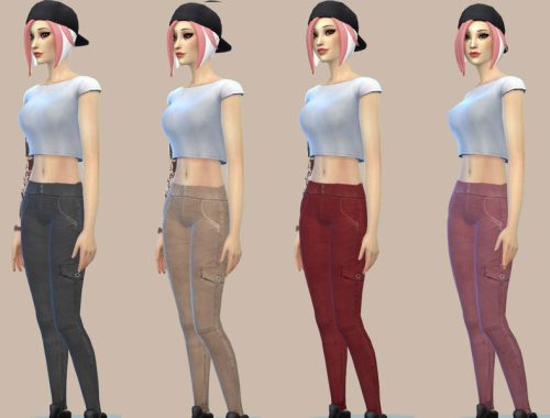 Skinny Cargo Pants
