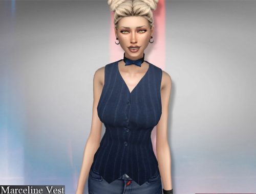 Genius Marceline Outfit -Top,Vest,Pants