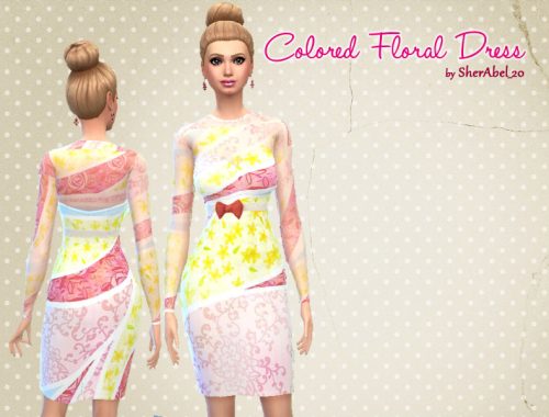 Glam Sheer Sleeve Dress