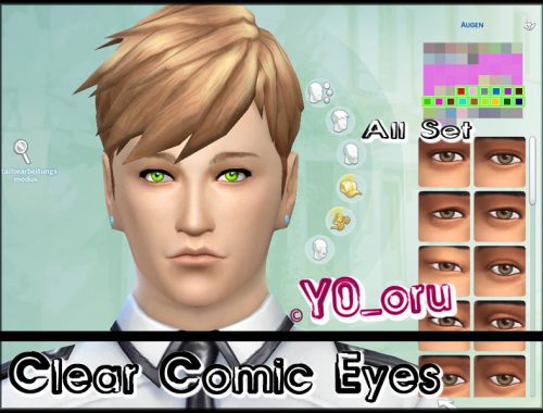 Clear Comic Eyes