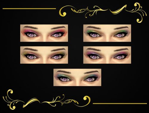 Magic eyes. Eyeshadow