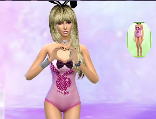 Swimsuit of the bunny