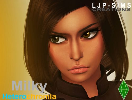 Milky Heterochromia Eye (Earrings)