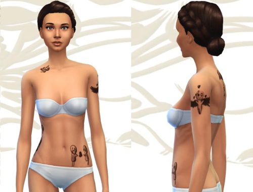 Tattoo little creature