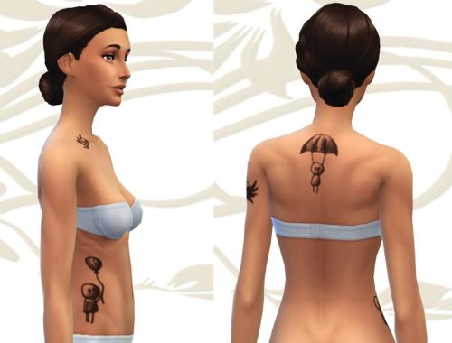Tattoo little creature