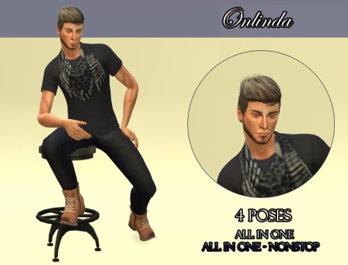 Barstool 2 - Pose Pack