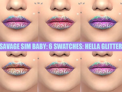 HELLA Glitter Lipstick