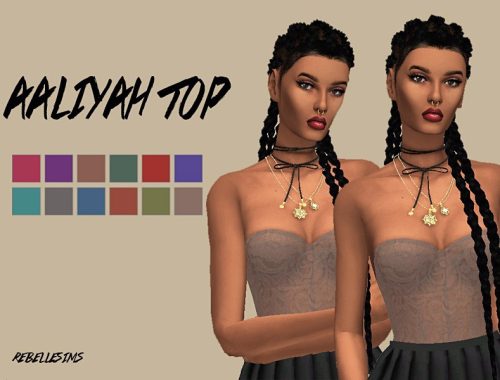Aaliyah Top (Mesh Required)