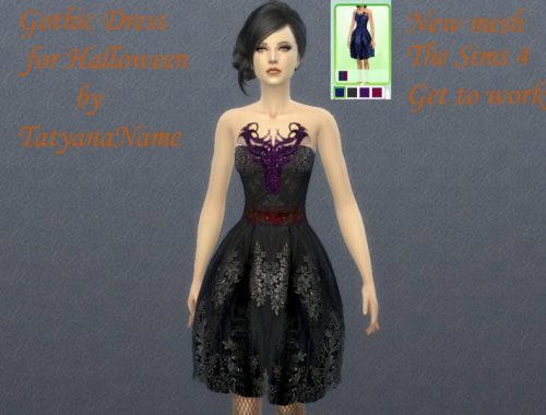 TatyanaName - Gothic dress for Halloween