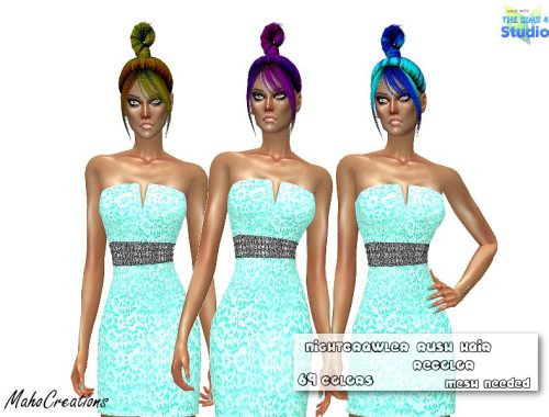 Nightcrawler Rush Hair Recolor - mesh needed