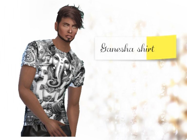 Psychedelic shirt - The Sims 4 Catalog