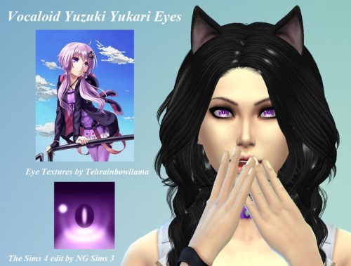 YuzikiYukari -VocaloidSims4Eyes (EyeColor)