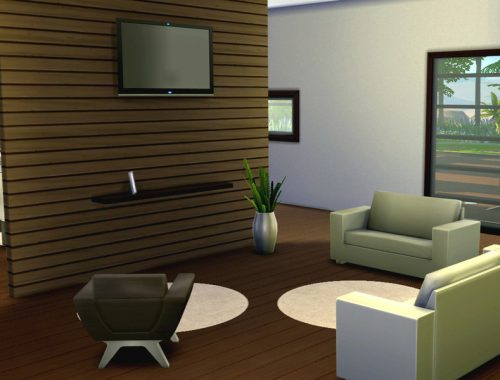 Modern Wood House