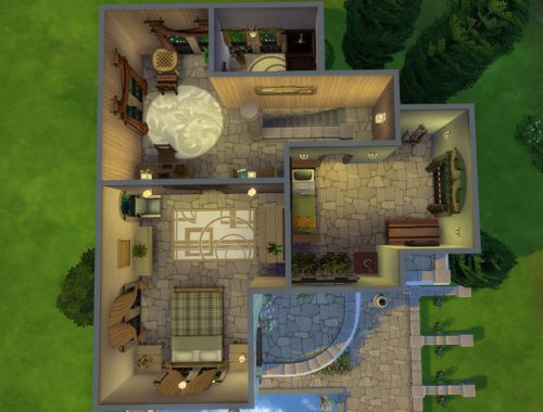 Classic Roman House