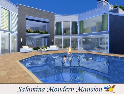 evi Salamina modern mansion