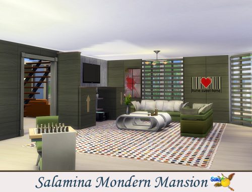 evi Salamina modern mansion