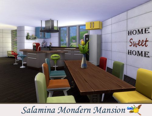 evi Salamina modern mansion