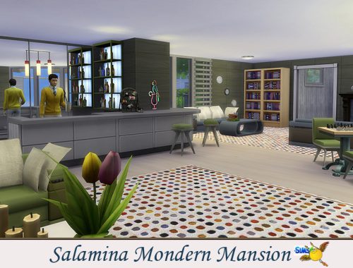 evi Salamina modern mansion
