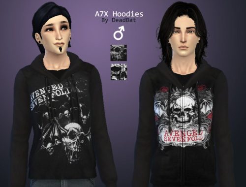 A7X Hoodies - male