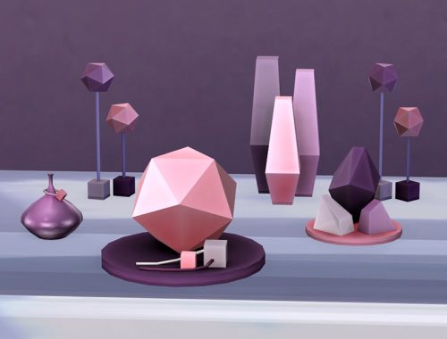 Facet Geometric Decor set