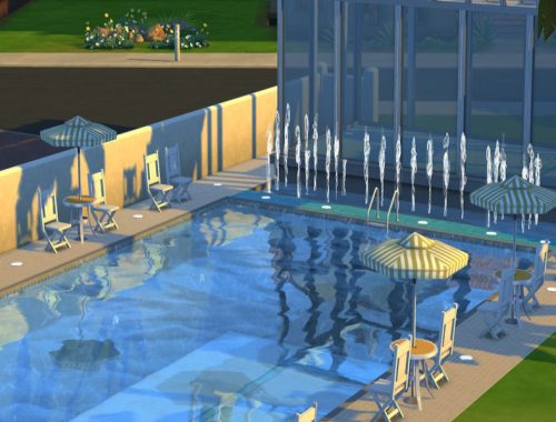 Blue Summer - Swimming pool park