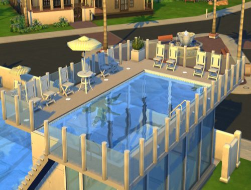 Blue Summer - Swimming pool park