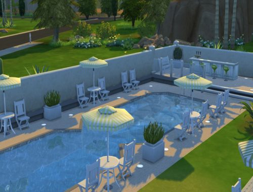 Blue Summer - Swimming pool park