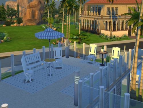 Blue Summer - Swimming pool park