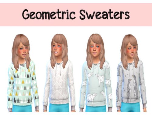 Geometric Sweaters