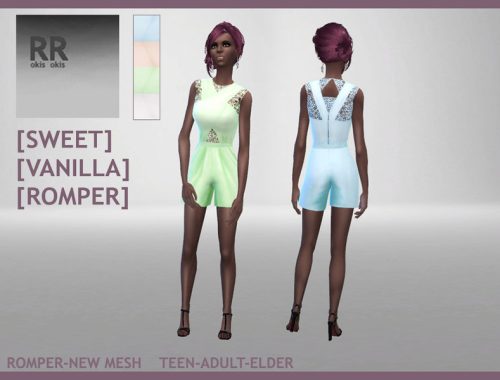 (RR) Sweet Vanilla Romper