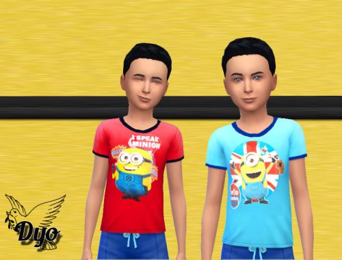 Set pyjamas boys Les Minions