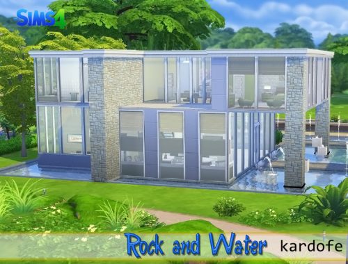 Rock and water