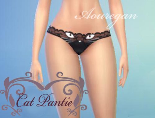 Cat Underwear Set