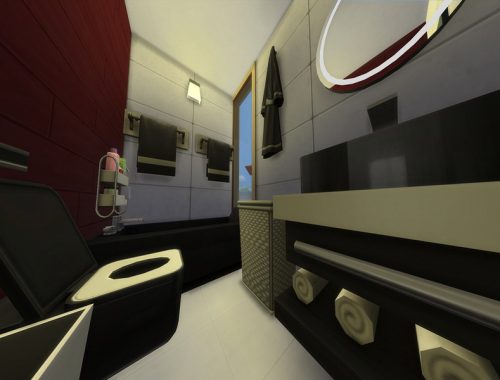 Red Velvet 8x8 Cubic Apartment